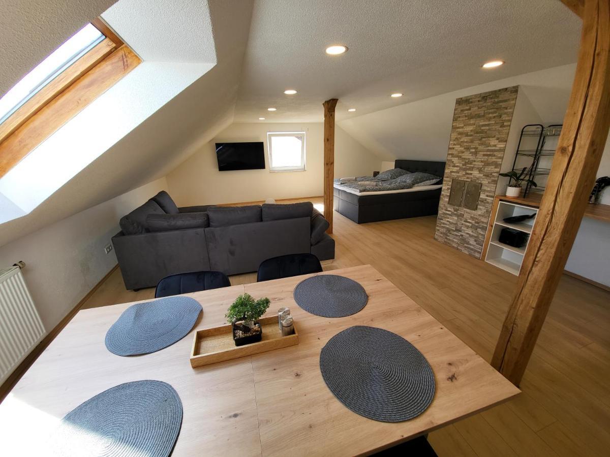 Zentrale Wohnung In Crailsheim Dış mekan fotoğraf